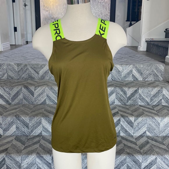 Nike Pro dri-fit work out Training elastika tank top - Picture 1 of 5